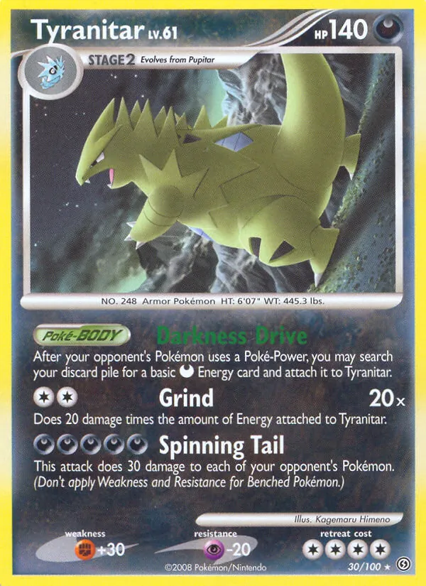 Tyranitar, Stormfront 030/100