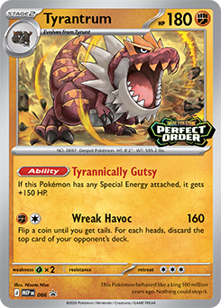 Tyrantrum, MEP Black Star Promos 066