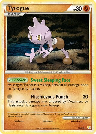 Tyrogue, WC Deck 2011 (Megazone) 033/123