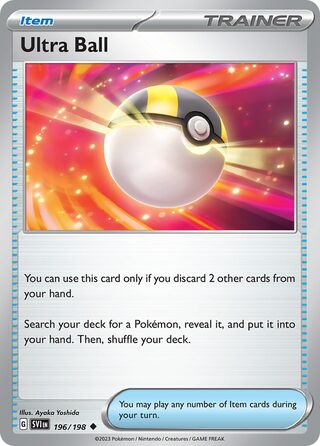Ultra Ball, Play! Pokémon Prize Pack Series Four 196/198