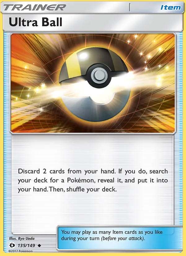 Ultra Ball, Sun & Moon 135/149