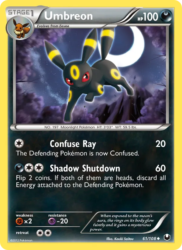 Umbreon, Dark Explorers 061/108