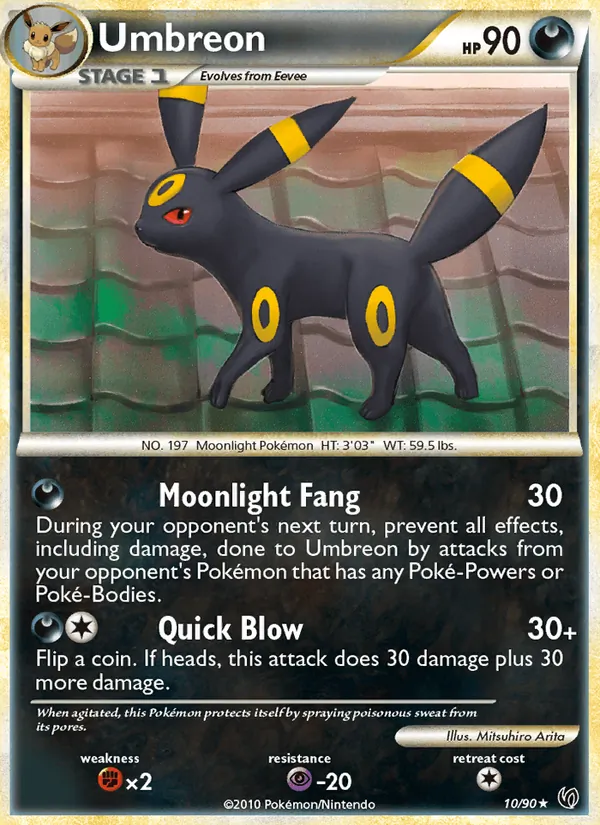 Umbreon, Undaunted 010/090