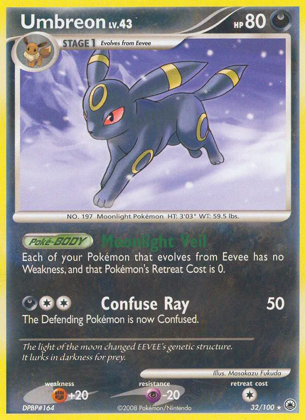 Umbreon, Majestic Dawn 032/100