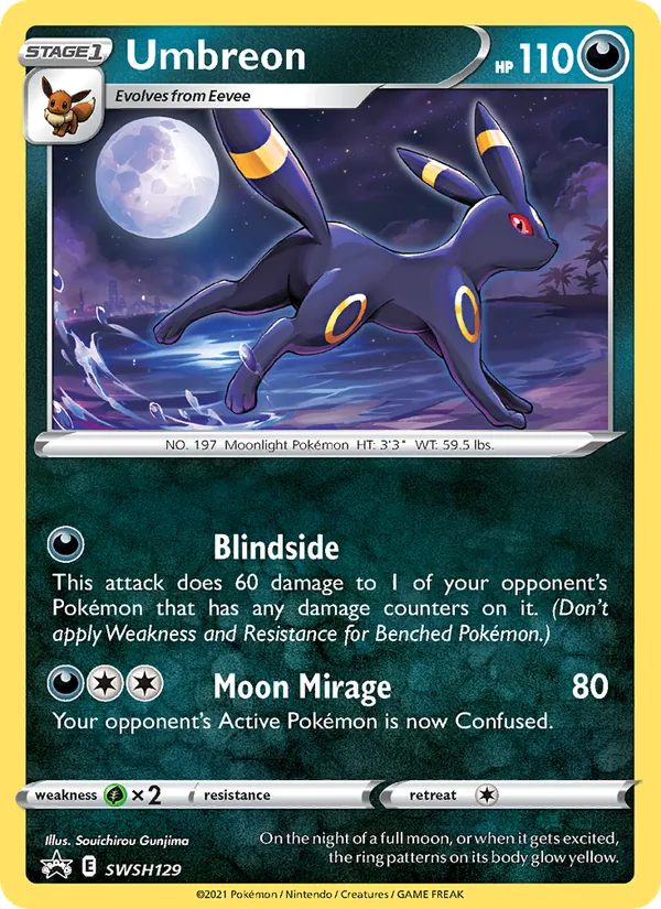 Umbreon, SWSH Black Star Promos SWSH129/307
