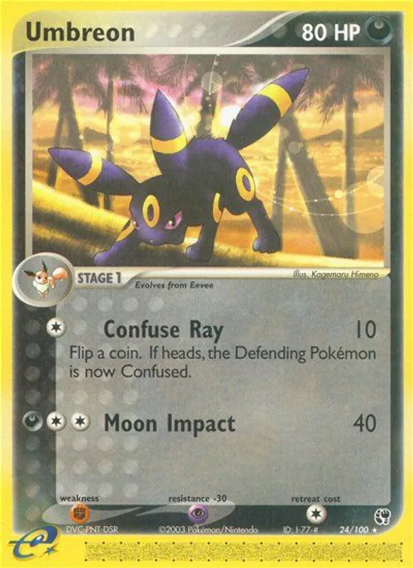 Umbreon, Sandstorm 024/100