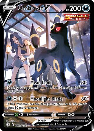 Umbreon V, Brilliant Stars Trainer Gallery TG22/30