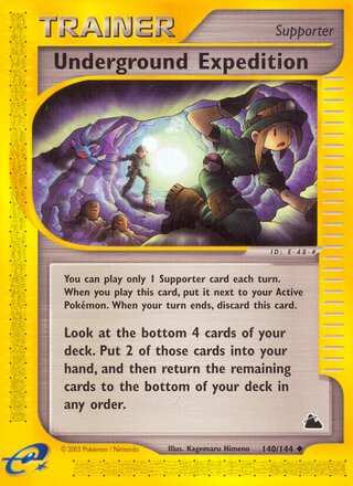 Underground Expedition, WC Deck 2004 (Magma Spirit) 140/144