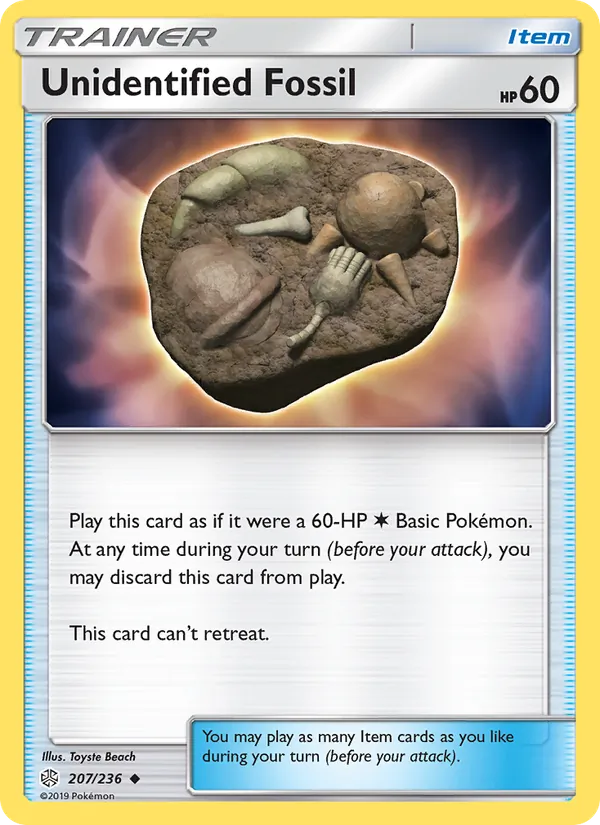 Unidentified Fossil, Cosmic Eclipse 207/236