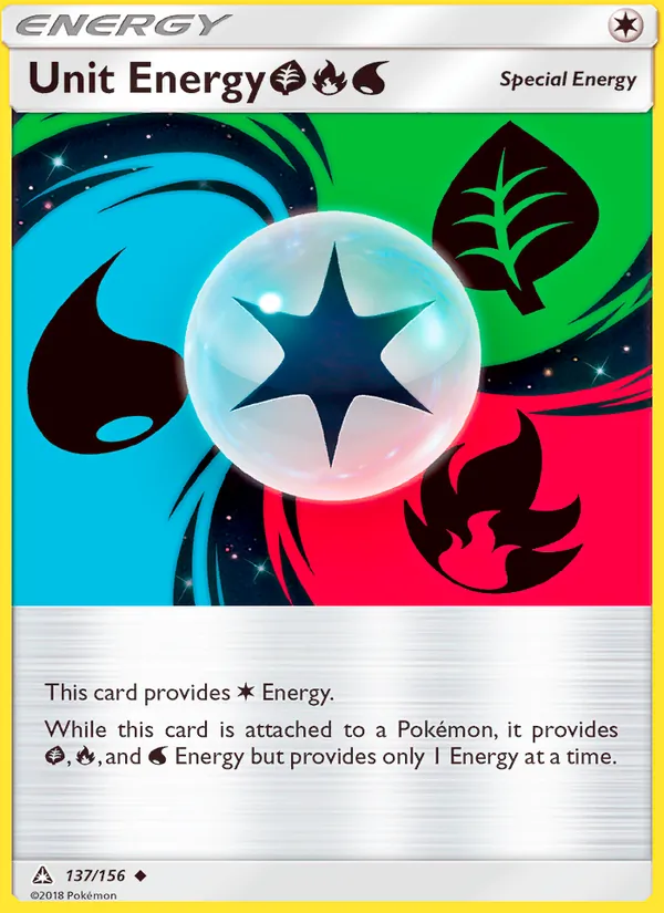 Unit Energy GrassFireWater, Ultra Prism 137/156