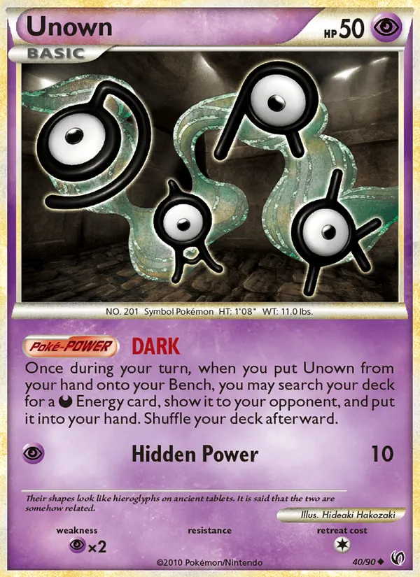 Unown, Undaunted 040/090