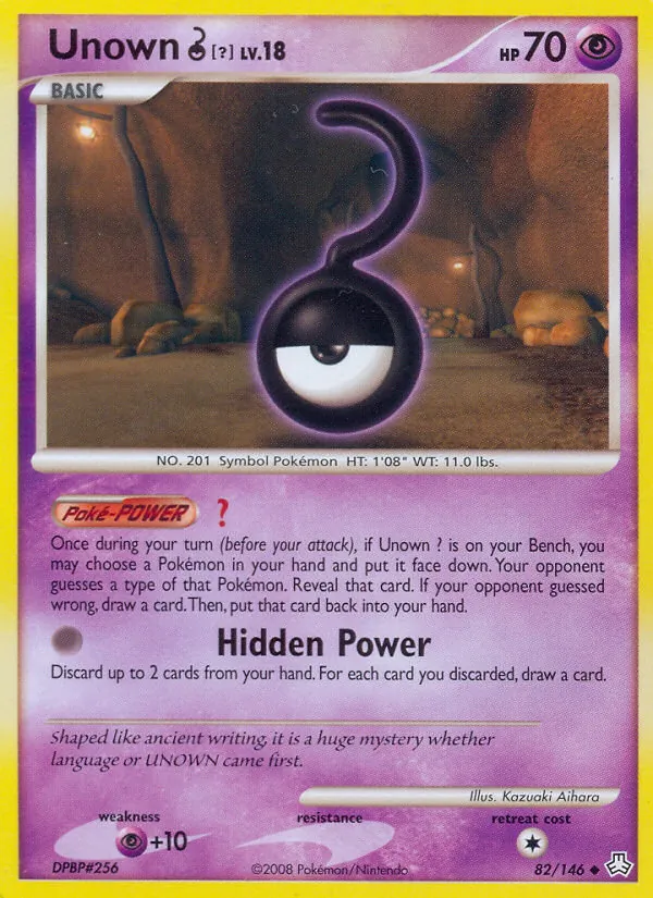 Unown ?, Legends Awakened 082/146
