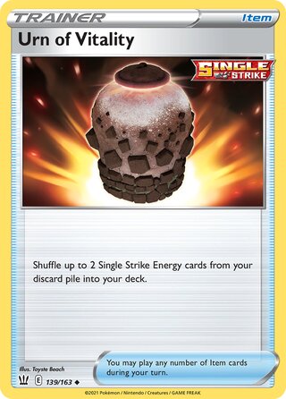 Urn of Vitality, Play! Pokémon Prize Pack Series One 139/163