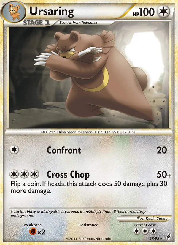 Ursaring, Call of Legends 037/095