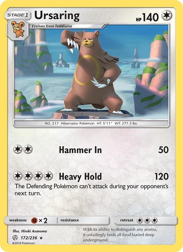 Ursaring, Cosmic Eclipse 172/236