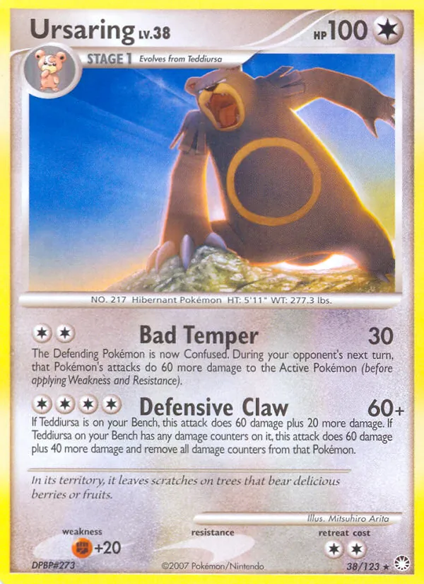 Ursaring, Mysterious Treasures 038/123