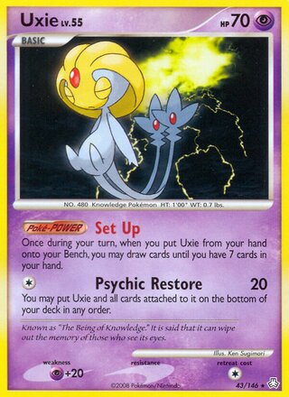 Uxie, WC Deck 2010 (Power Cottonweed) 043/146