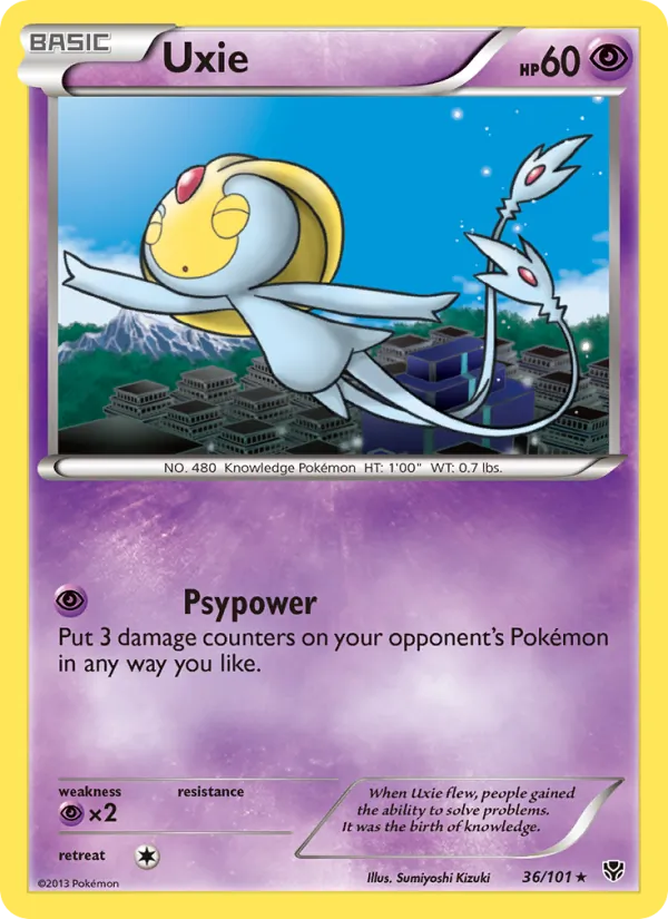 Uxie, Plasma Blast 036/101