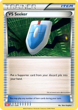 VS Seeker, Pokémon TCG Classic (Charizard) 031/034