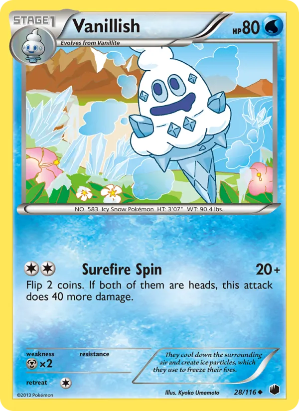 Vanillish, Plasma Freeze 028/116