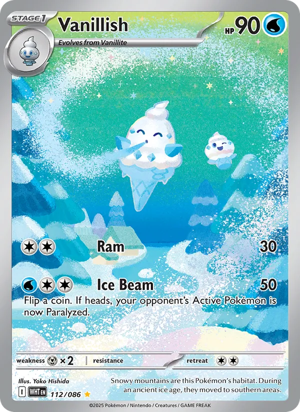 Vanillish, White Flare 112/086