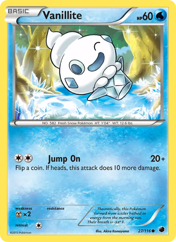 Vanillite, Plasma Freeze 027/116