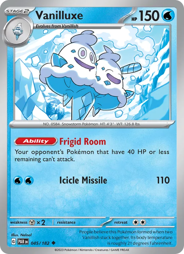 Vanilluxe, Paradox Rift 045/182