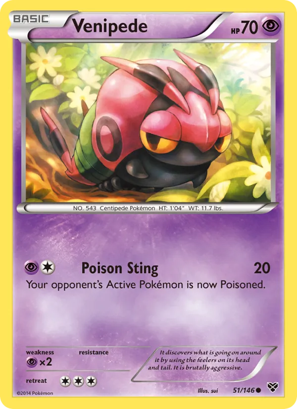 Venipede, XY 051/146