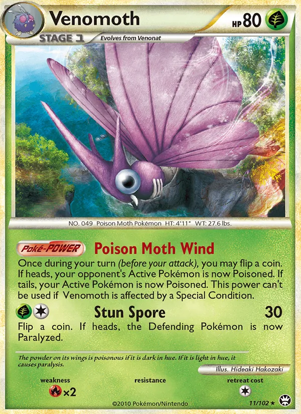 Venomoth, Triumphant 011/102