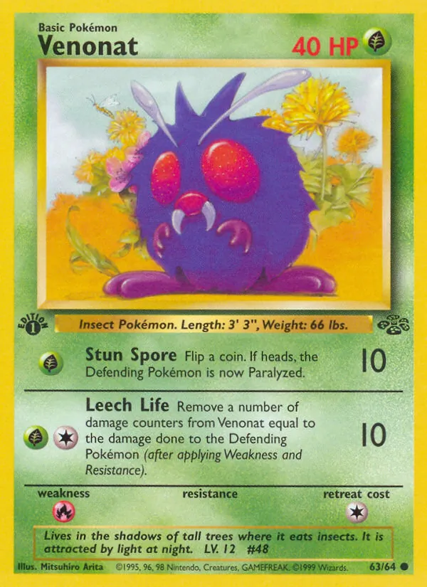 Venonat, Jungle 063/064