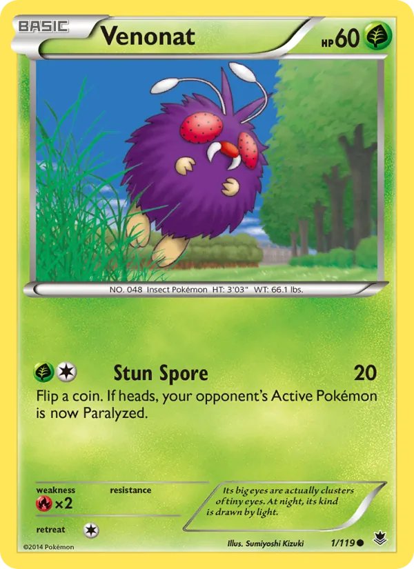 Venonat, Phantom Forces 001/119