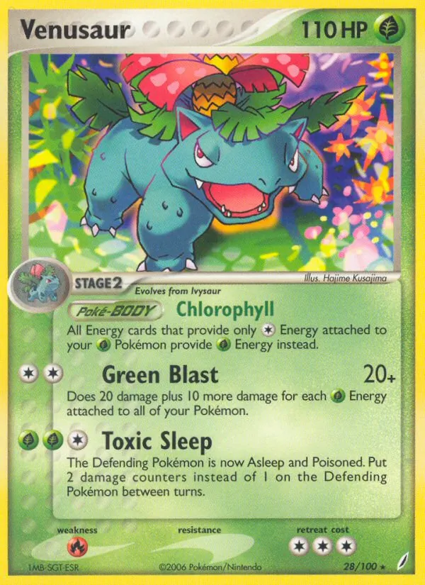 Venusaur, Crystal Guardians 028/100