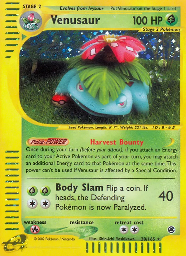 Venusaur, Expedition Base Set 030/165