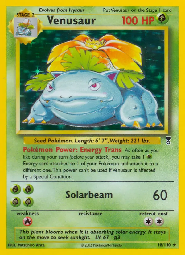 Venusaur, Legendary Collection 018/110