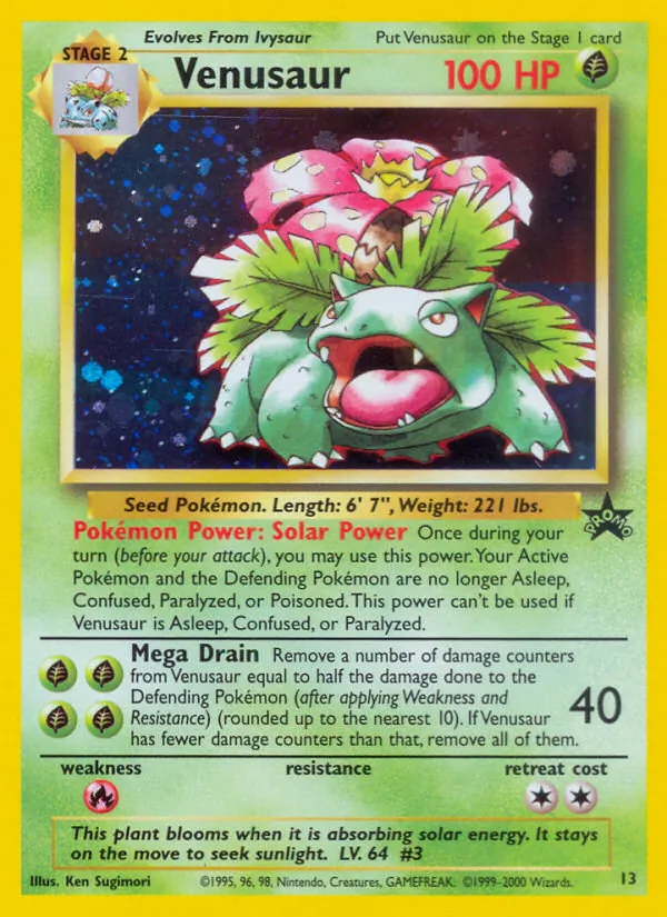 Venusaur, Wizards of the Coast Promos 013/053