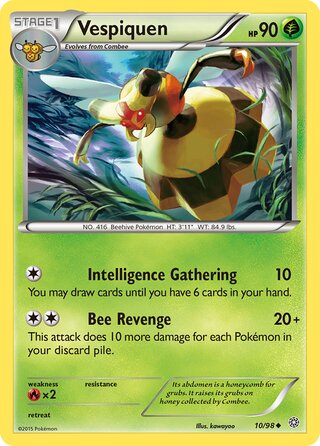 Vespiquen, WC Deck 2016 (Bebe Deck) 010/098