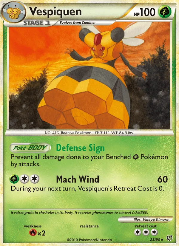 Vespiquen, Undaunted 023/090