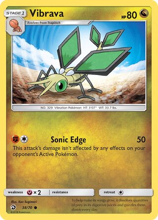 Vibrava, Dragon Majesty 038/070