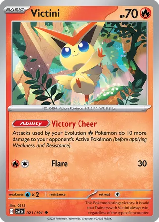 Victini, Surging Sparks 021/191