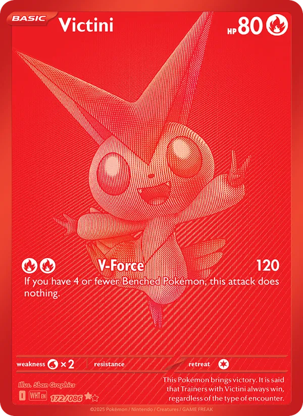 Victini, White Flare 172/086