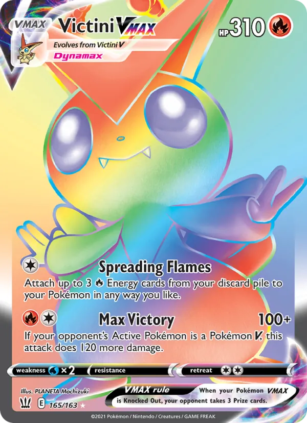 Victini VMAX, Battle Styles 165/163