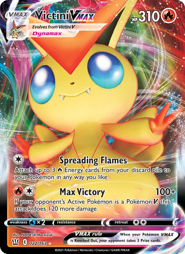 Victini VMAX, Battle Styles 022/163