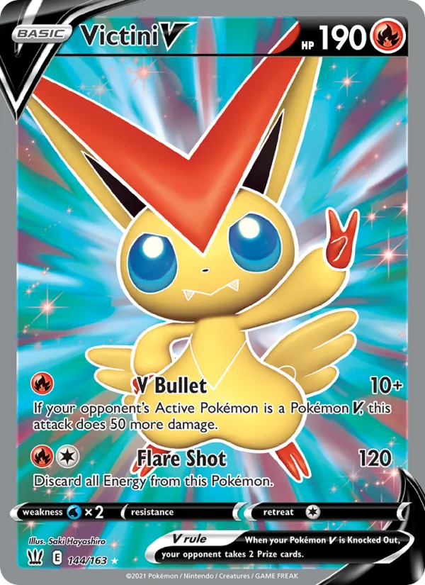 Victini V, Battle Styles 144/163