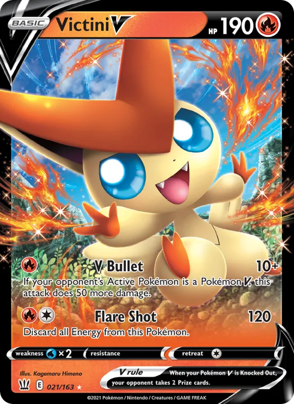 Victini V, Battle Styles 021/163
