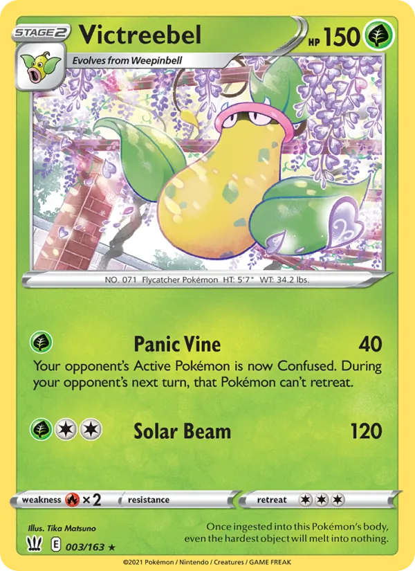 Victreebel, Battle Styles 003/163
