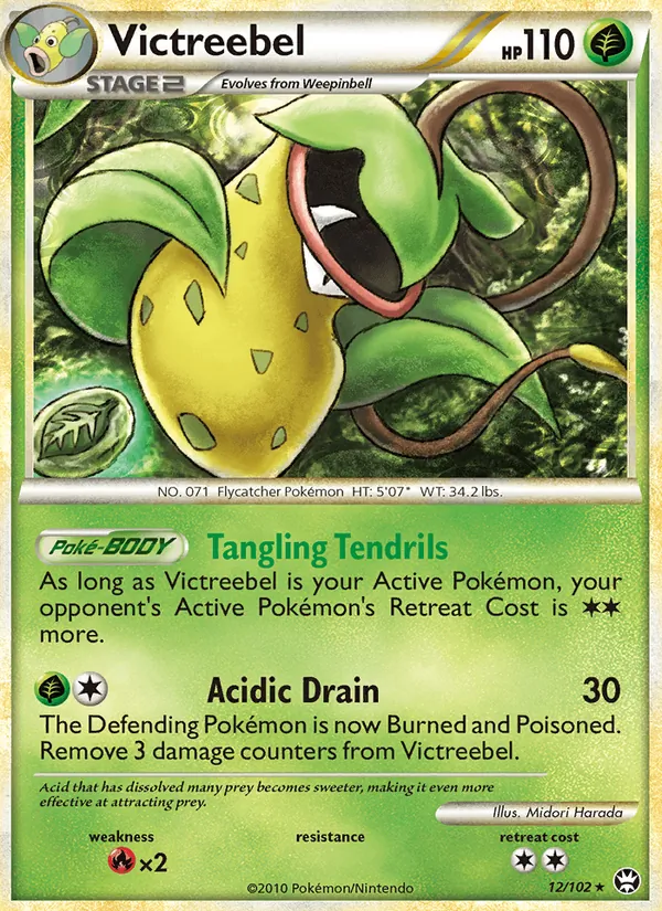 Victreebel, Triumphant 012/102