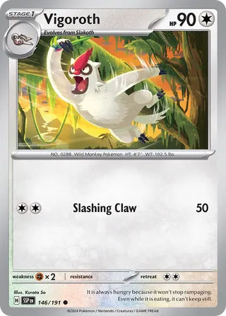 Vigoroth, Surging Sparks 146/191
