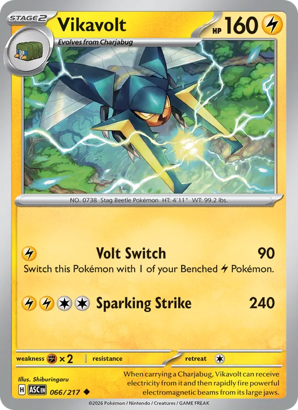 Vikavolt, Ascended Heroes 066/217