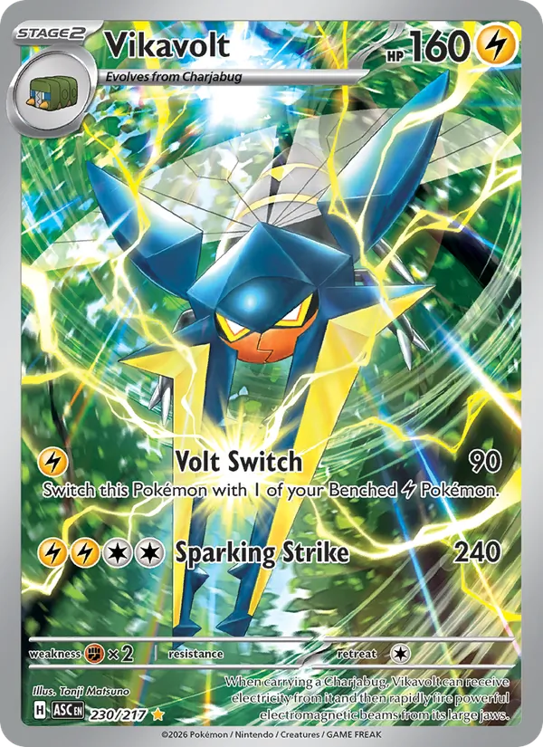 Vikavolt, Ascended Heroes 230/217