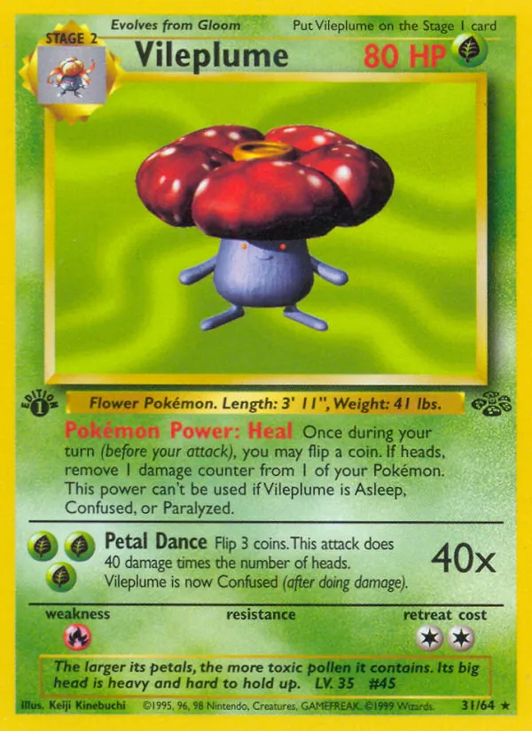 Vileplume, Jungle 031/064